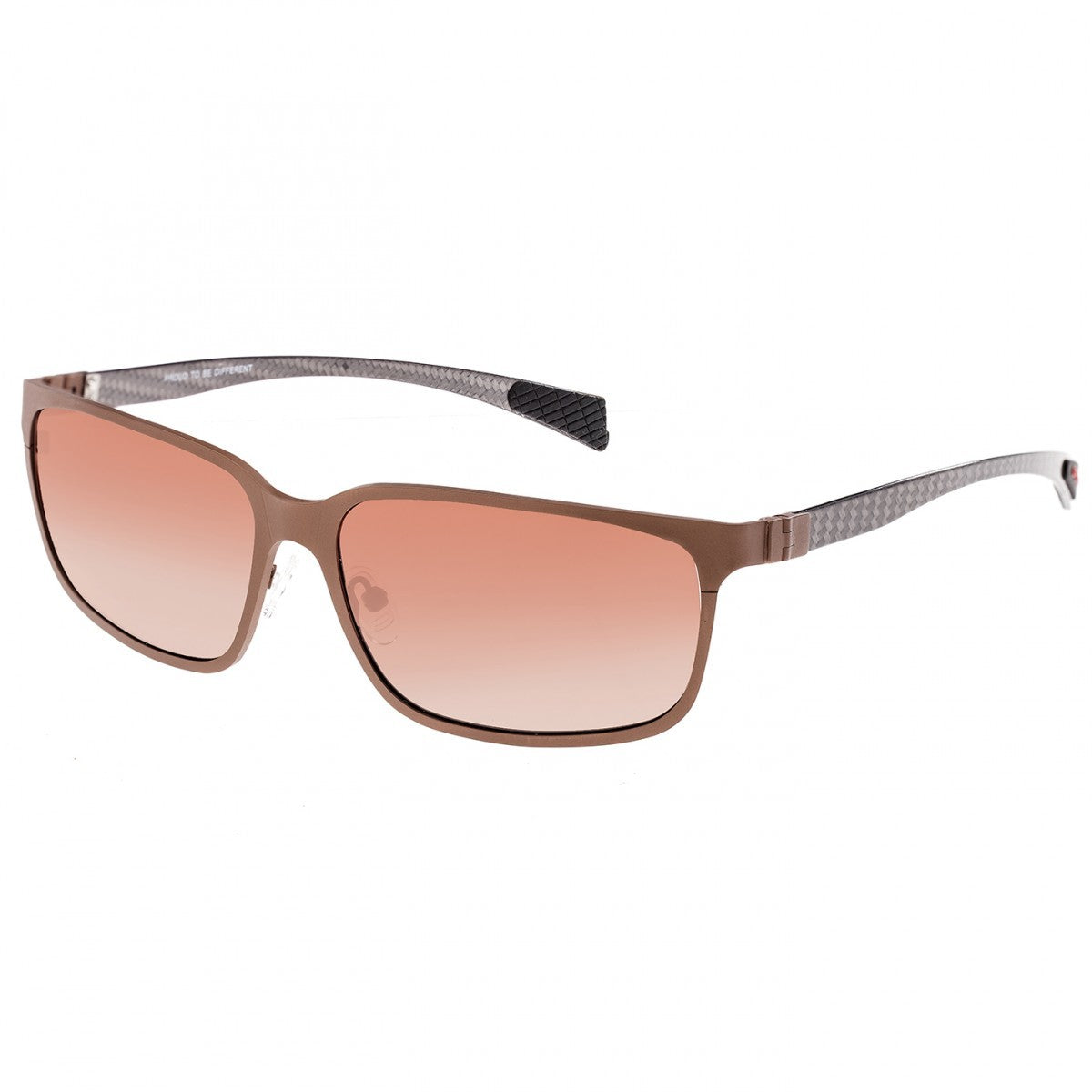 Breed Neptune Titanium and Carbon Fiber Polarized Sunglasses - Brown/Brown - BSG008BN