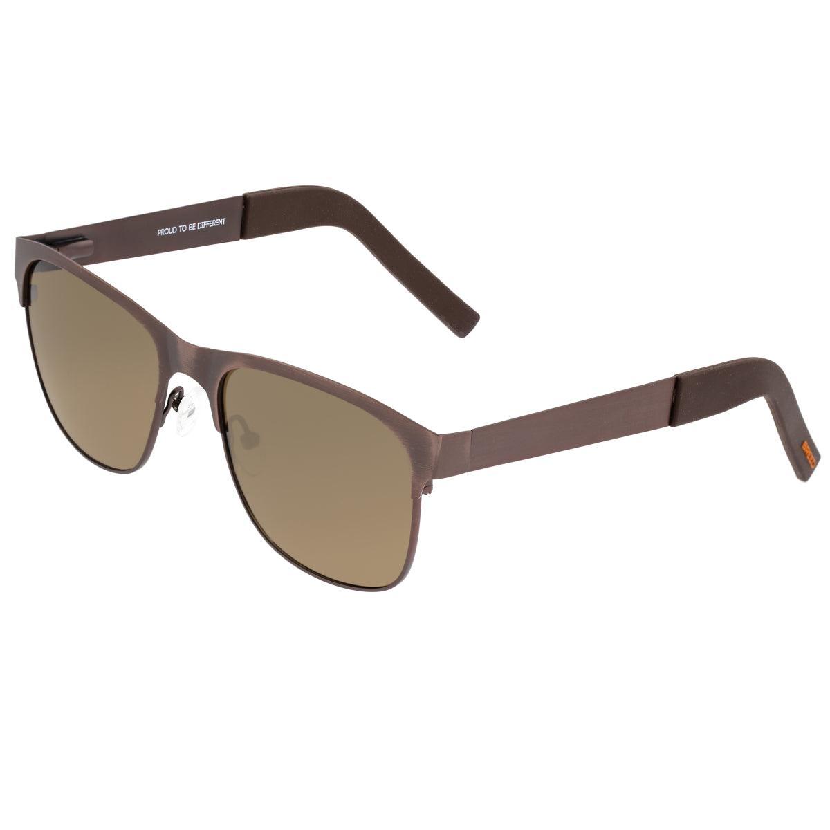 Breed Hypnos Titanium Polarized Sunglasses - Brown/Brown - BSG057RB