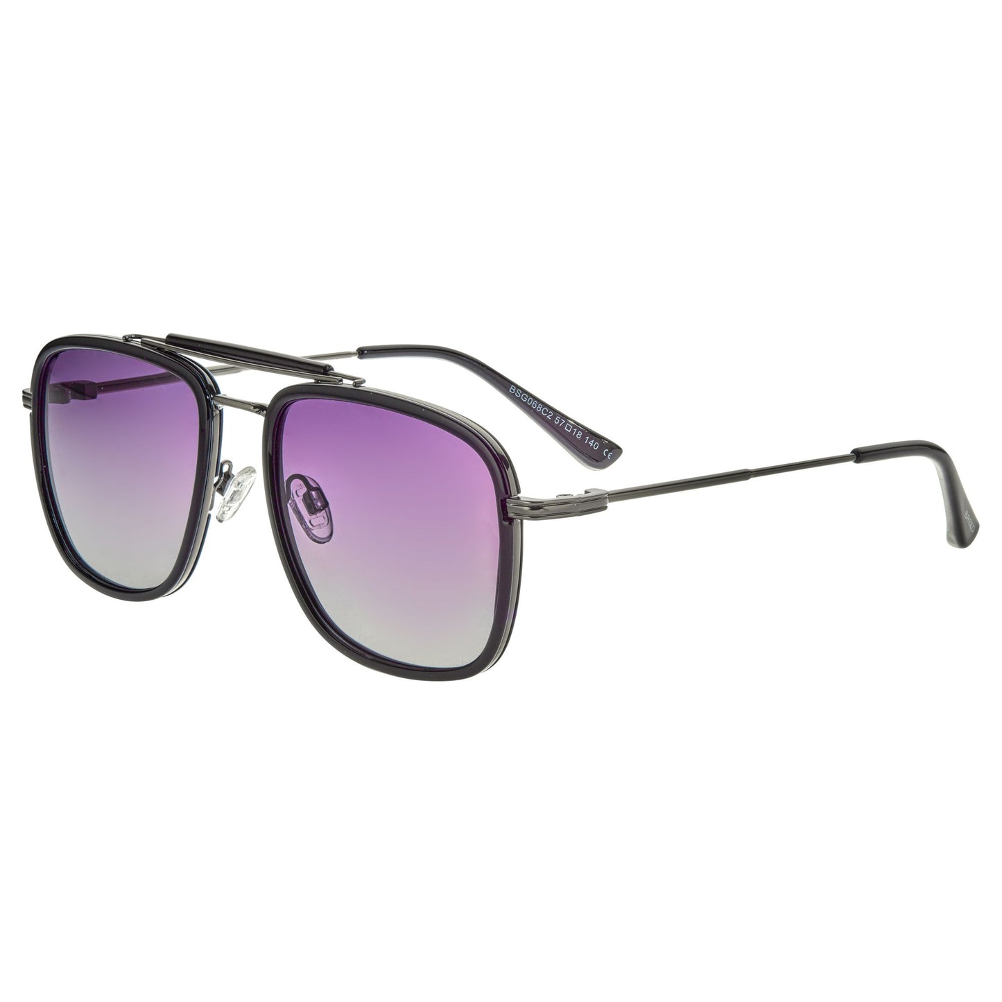 Breed Flyer Polarized Sunglasses - Black/Black - BSG068C2