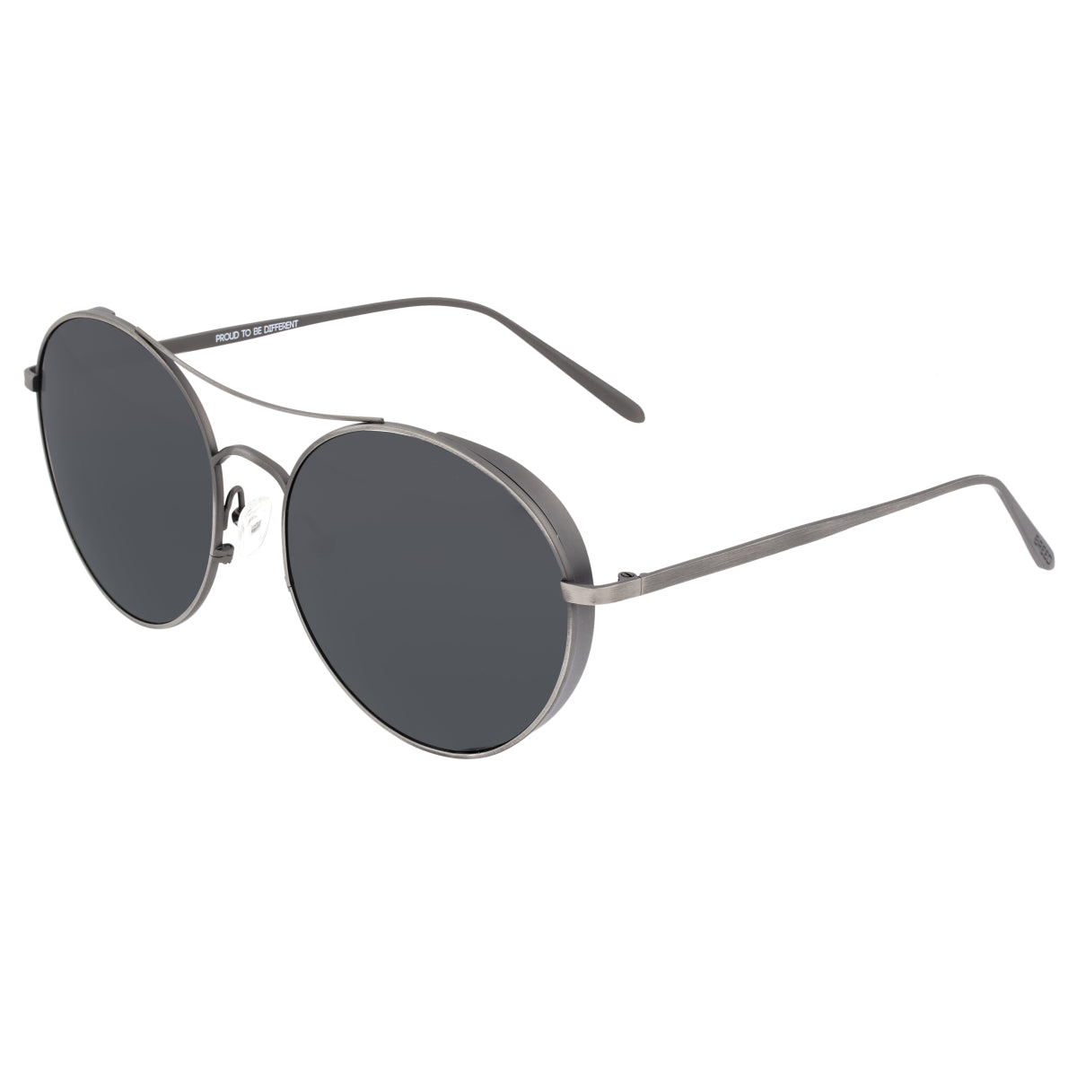 Breed Barlow Titanium Polarized Sunglasses - Gunmetal/Black - BSG055GY