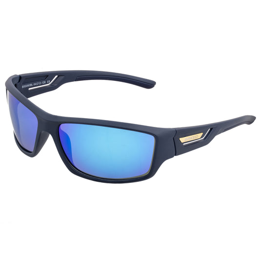 Breed Aquarius Polarized Sunglasses - Navy/Blue - BSG060BL