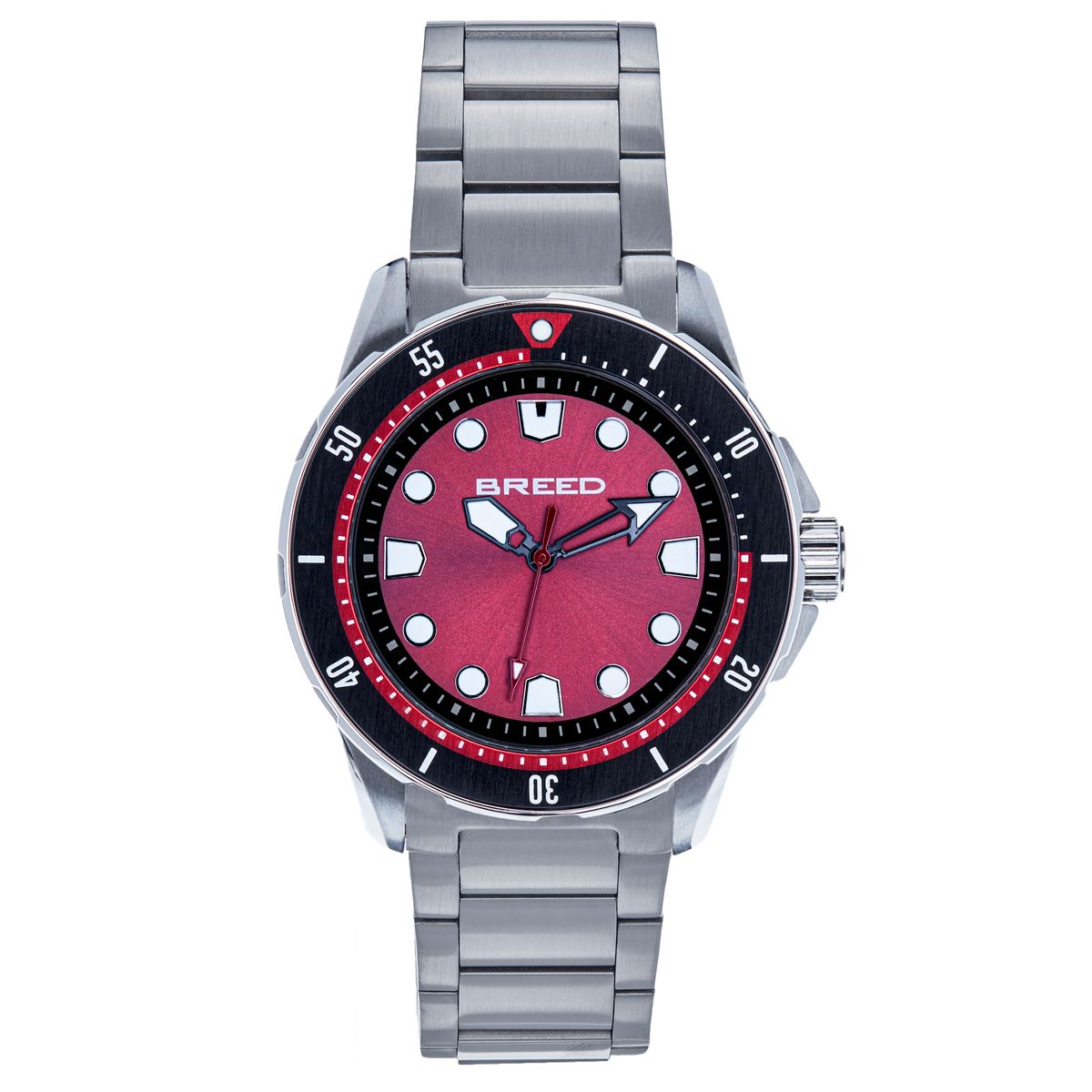 Breed Colton Bracelet Watch - Red - BRD9404