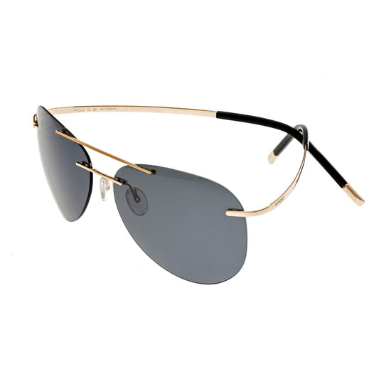 Breed Luna Polarized Sunglasses - Gold/Black - BSG044GD