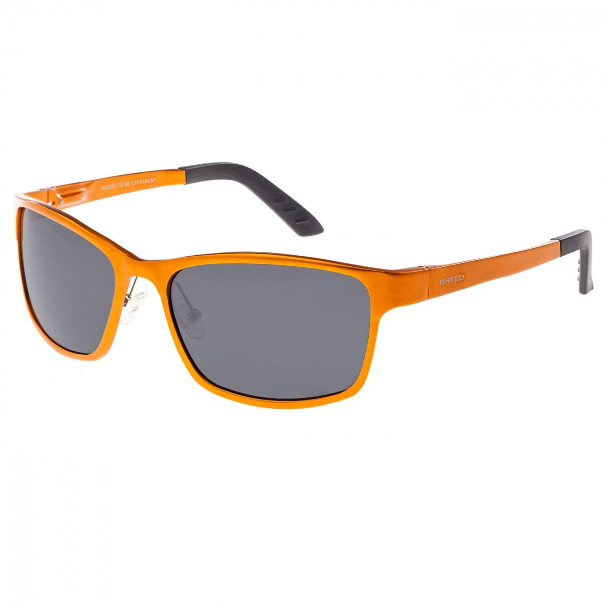 Breed Hydra Aluminium Polarized Sunglasses - Orange/Black - BSG022OG