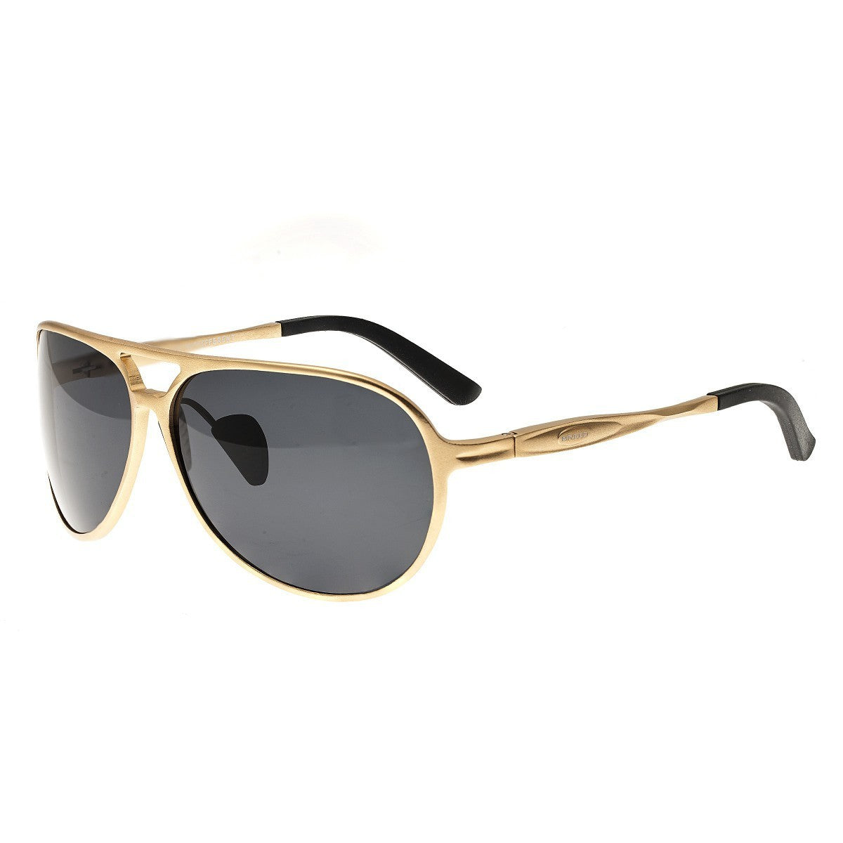 Breed Earhart Aluminium Polarized Sunglasses - Gold/Black - BSG011GD