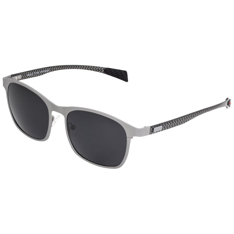 Breed Halley Titanium Polarized Sunglasses - Silver/Black - BSG034SR