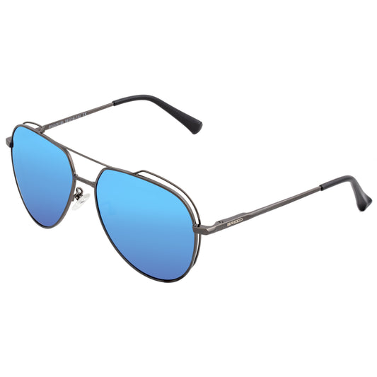 Breed Lyra Polarized Sunglasses - Black/Blue - BSG061BL