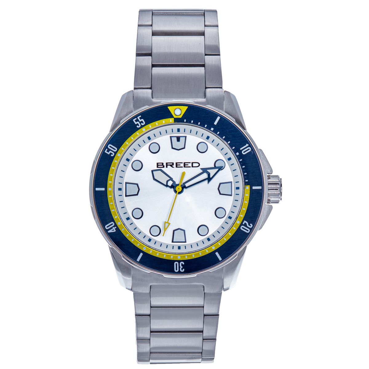 Breed Colton Bracelet Watch - White/Navy - BRD9406