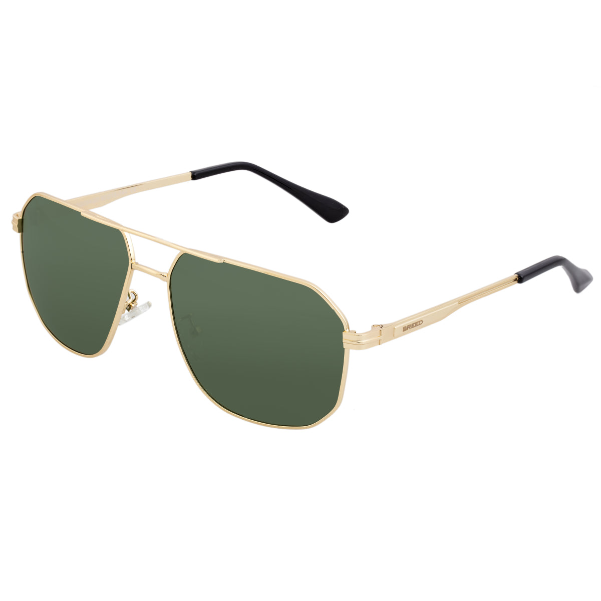 Breed Norma Polarized Sunglasses - Gold/Black - BSG064GD